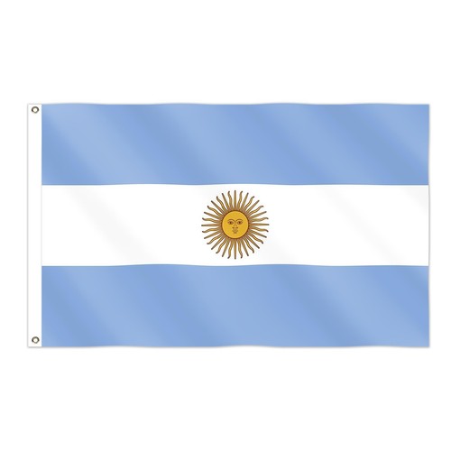 Argentina flag 5x3ft rugby - argentina,