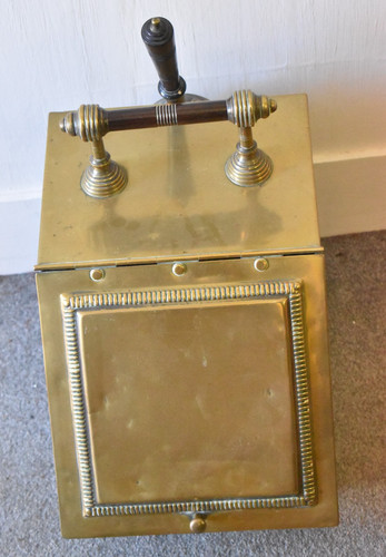 Antique victorian brass - victorian, coal