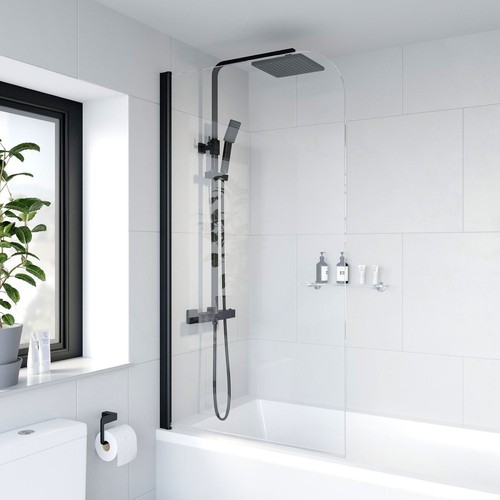 Curved bath shower screen - screen, door