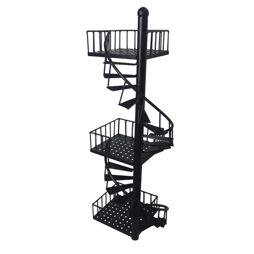 Spiral staircase look wall - spiral,