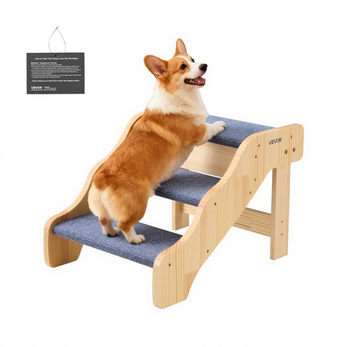 Vevor wood pet stairs - vevor,