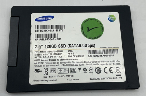 Samsung 128gb laptop sata ssd - 128gb,
