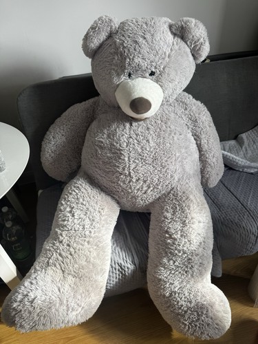Large grey giant teddy - teddy, bear