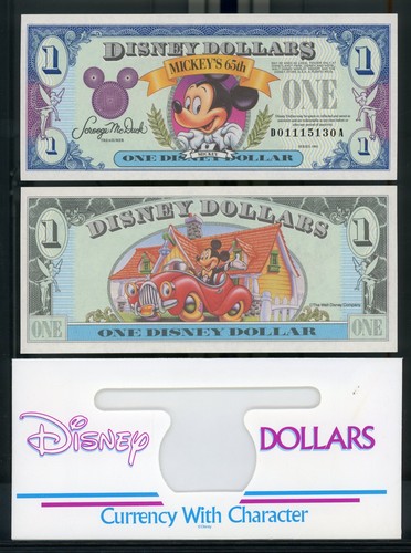 Disney dollar mickey s - disney, mickey's