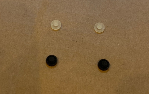 Mouse button rubbers for - mouse, x