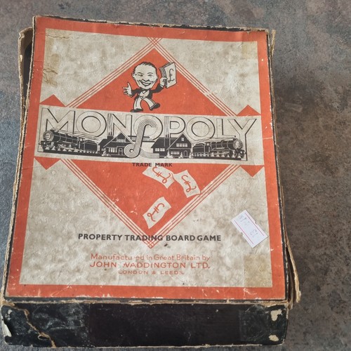 Vintage monopoly 1940s - monopoly, board