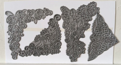 Mixed die set corner dies - set, x