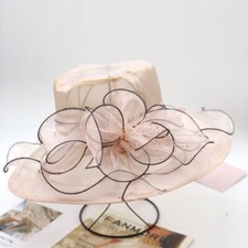 Elegant Women Lace Wide Brim