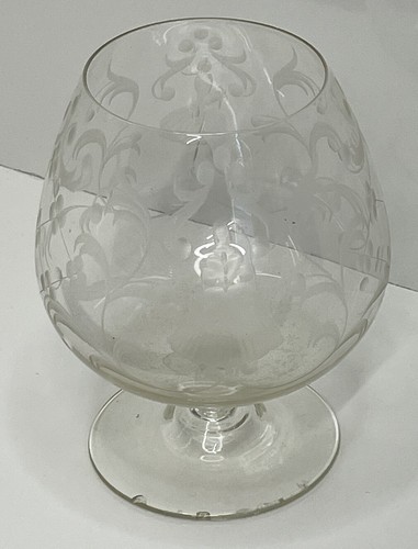 Antique hand cut crystal - hand,