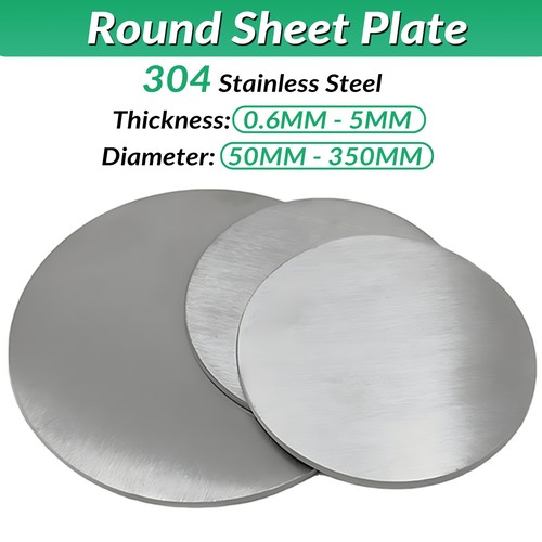 Stainless steel blank - steel, round