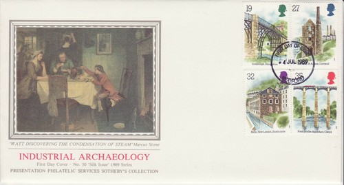Stamps first day - gb, cover