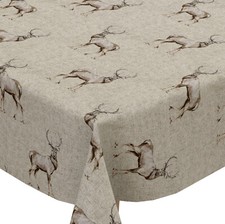 Glencoe Stag Cotton PVC Fabric