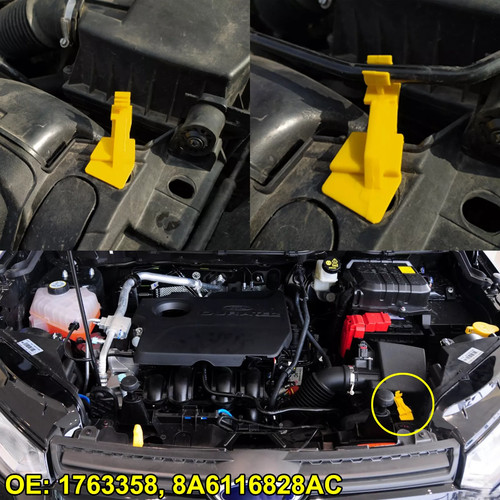 Bonnet stay clip for ford - bonnet,