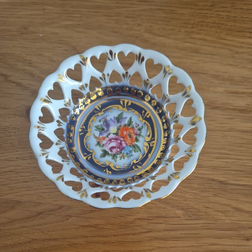 Vintage rosella basket dish - vintage,