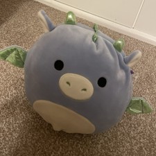 Squishmallow Dragon Blue With