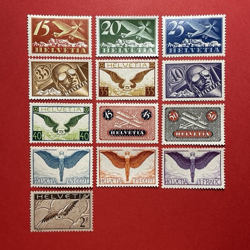 Swiss stamps 1923 airmail - 1923,