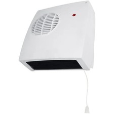 Downflow fan heater with timer - downflow,