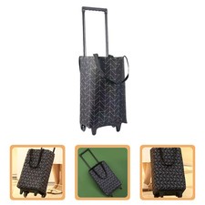  Folding Shopping Bag Trolley Bags on Wheels Reusable Grocery Cart Portable