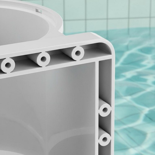 Wall mount pool skimmer - wall,