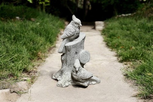 Bird garden statue - bird,