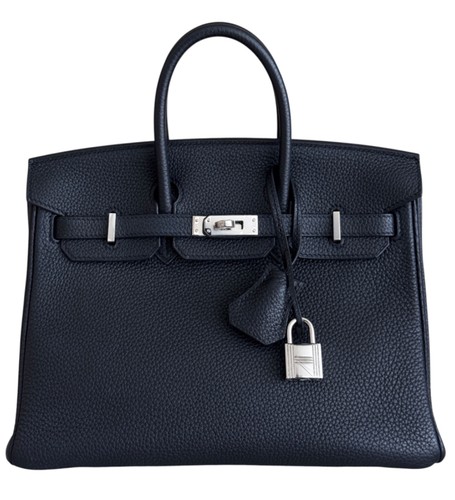 Hermes birkin bleu nuit - hermes, 25