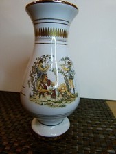 24k gold Special ceramic greek design vase Handmade in Greece,lot4