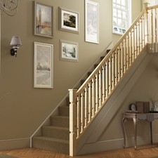 Staircase Railing Kit Regency Plain Square Stair & Landing Balustrade Kit