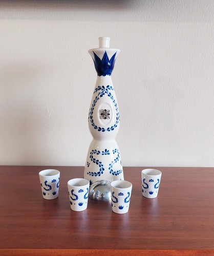 Blue class empty - class,, bottle