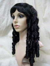 Black baby doll wig ringlet - black,