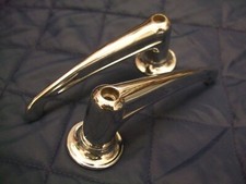 4x Morris Minor,Classic,kit,hot-rod,chrome interior door handle 3/8"square drive