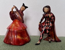 Pair Wade Cellulose Figures