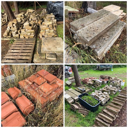 Reclaimed natural stone - natural, stone,