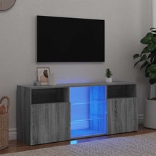 TV Cabinet with LED Lights TV