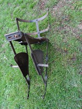 Vintage Steel  Children's Bike Rear Seat 1940s Bicycle Metal Carrier