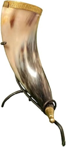 Authentic norse drinking - authentic, horn