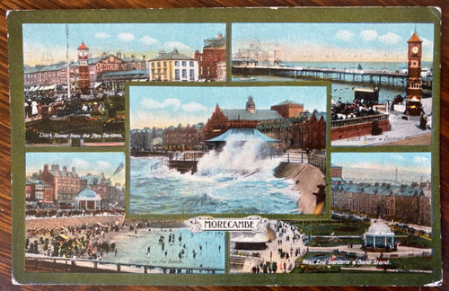 Morecambe antique c1908 philco - morecambe,