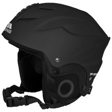 Trespass Kids Black Ski Helmet Burlin