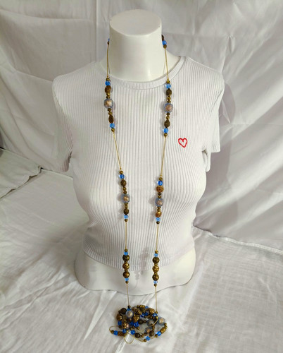 Vintage dabby reid long - dabby, beaded