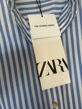 Zara Blue & White Striped