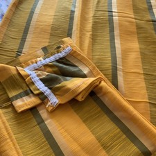 Vintage 70s Orange Stripe