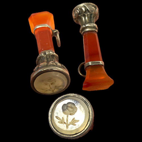Antique 19th victorian agate - c,