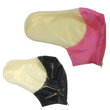 Latex hood inflatable - hood, rubber