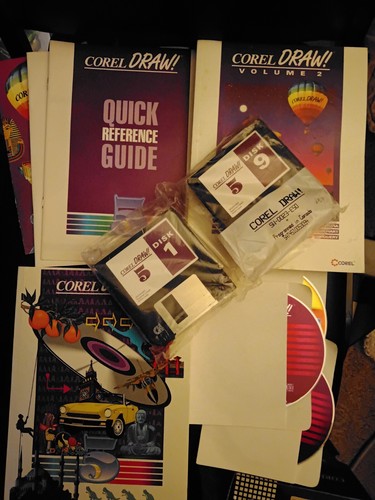 Vintage corel draw software - corel, 5