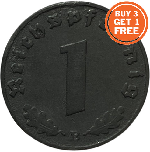 German reichspfennig from - 1,