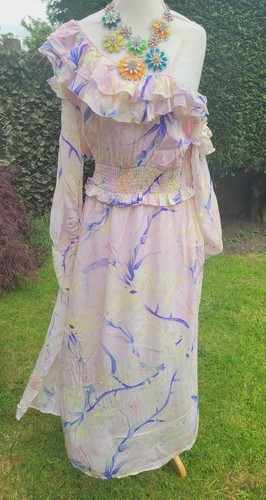 Floral flamenco midi - hm,