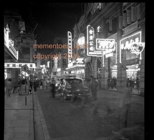 Old hong kong negative - hong,