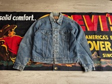 Vintage Levi’s 70505-0317 Blanket Lined Denim Jacket - Made in USA - Size 42