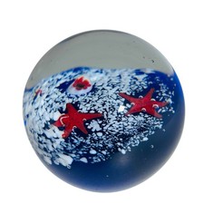 Vintage Art Glass Paperweight