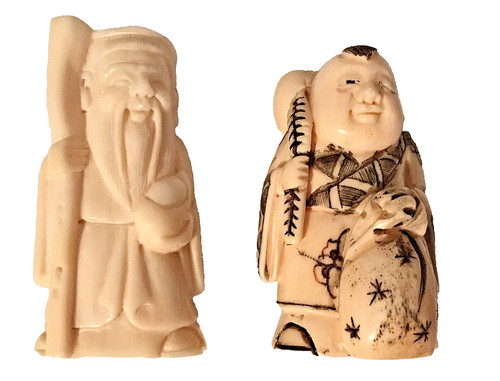 Two antique japanese - antique,