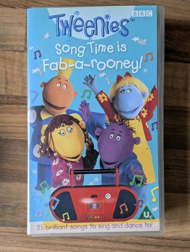 Vhs video tweenies - vhs,
